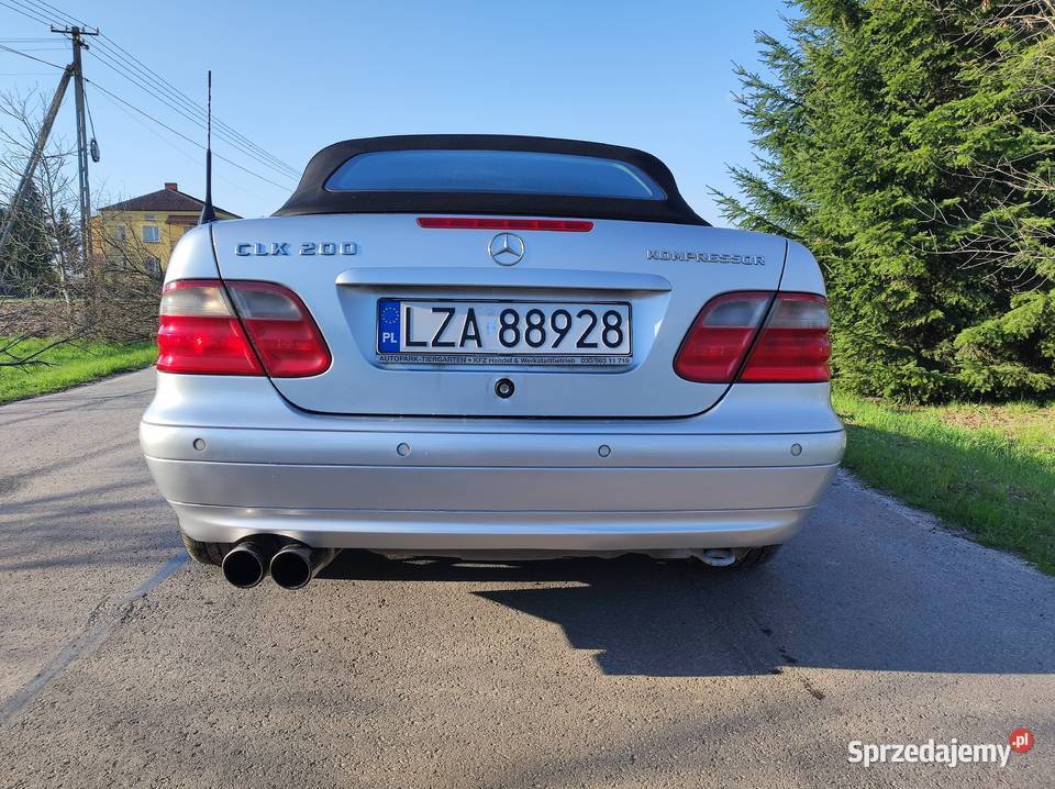 Mercedes W208 CLK 200 kompresor cabrio