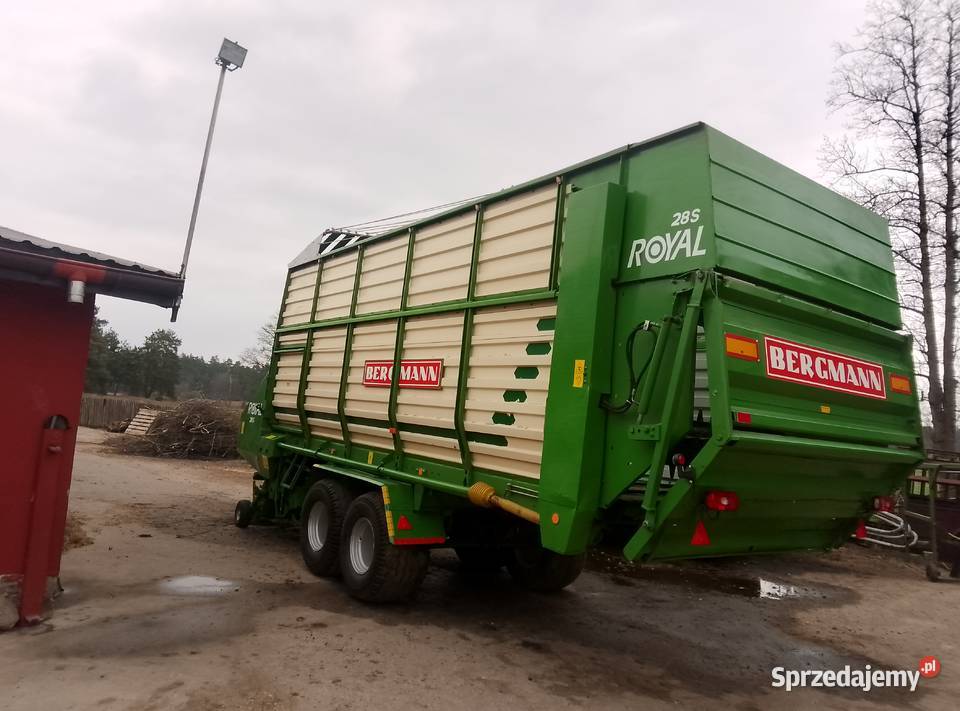 Przyczepa samozbierajaca Bergman Dudy Puszczańskie sprzedam