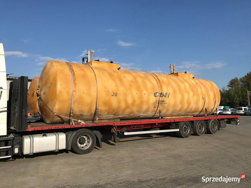 Zbiornik stalowy dwupłaszczowy 50 000l 50000 Pozostałe Oświęcim