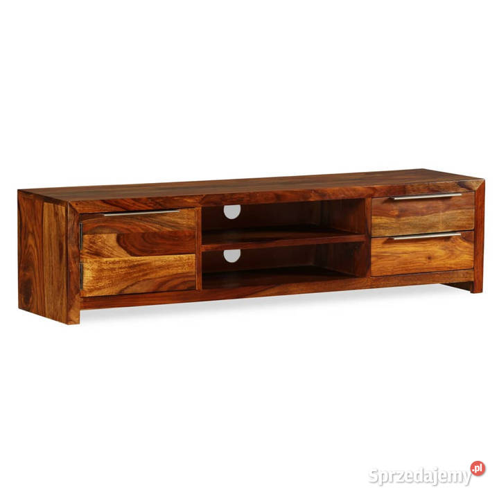 Szafka pod TV z drewna sheesham 120 x 30 x 30 Warszawa