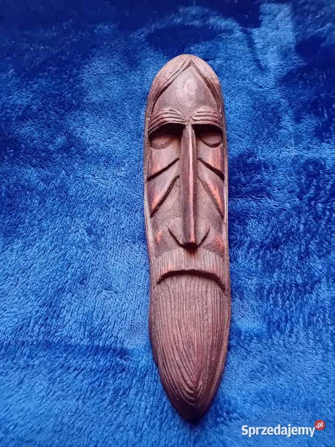 Płaskorzeźba drewniana sztuka ludowa z okresu Koźminek