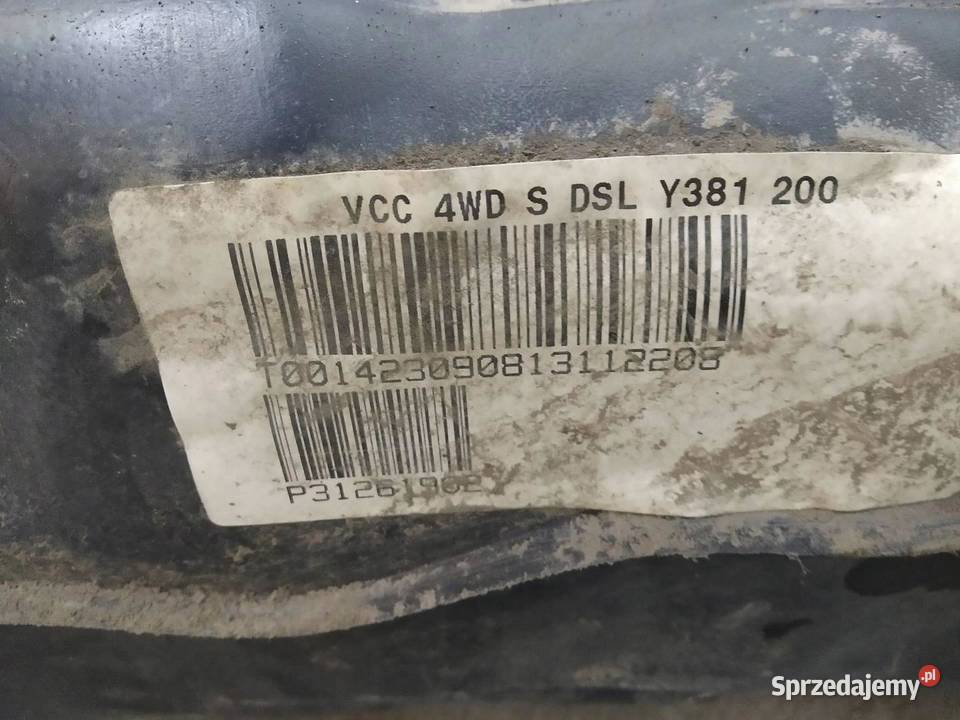 ZBIORNIK PALIWA 24 D BAK AWD 4X4 P31261902 Volvo