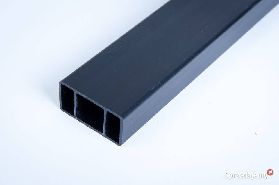 Sztachety Plastikowe z PVC brązowa i czarna Młyniec Pierwszy