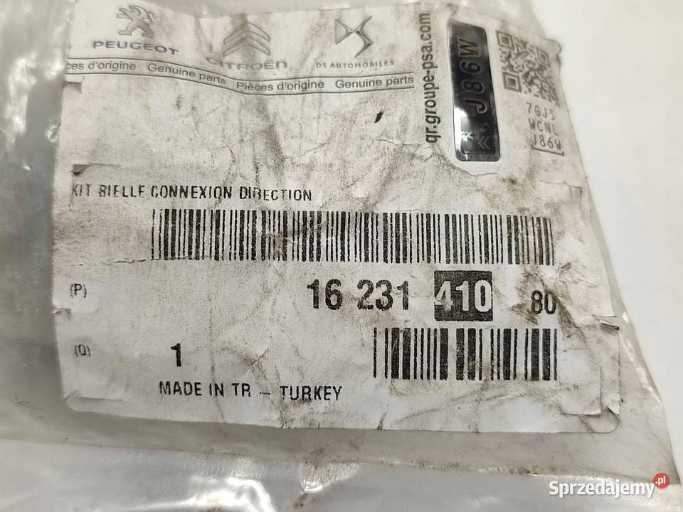 KOŃCÓWKA DRĄŻKA KIEROWNICZEGO LEWA CITROEN C3 lubelskie sprzedam