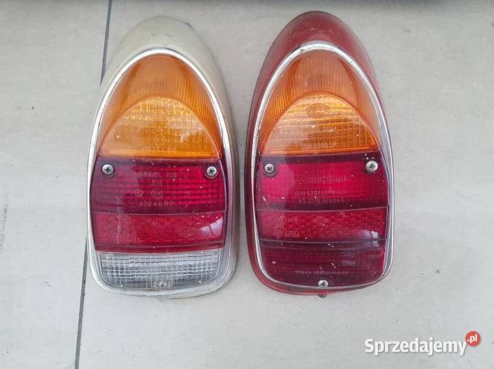 Garbus lampy tylnie żelaska super stan Oświetlenie Kobyłka