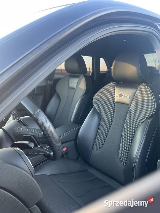 Audi A3 8V 20 TDI 184 QUATTRO SLINE regulowane zawieszenie Wilkowisko