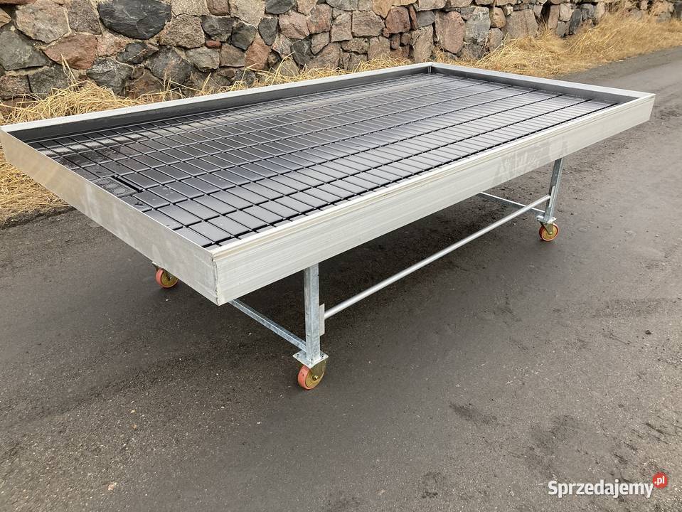 Stół zalewowy Nowy 3x162m na kołach ekspozycyjny Śmigiel