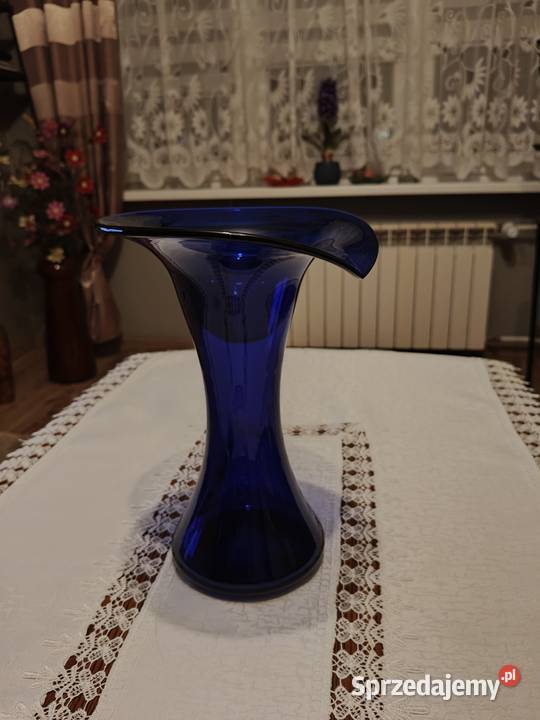 Piękne kobaltowe wazony sprzedam Tychy