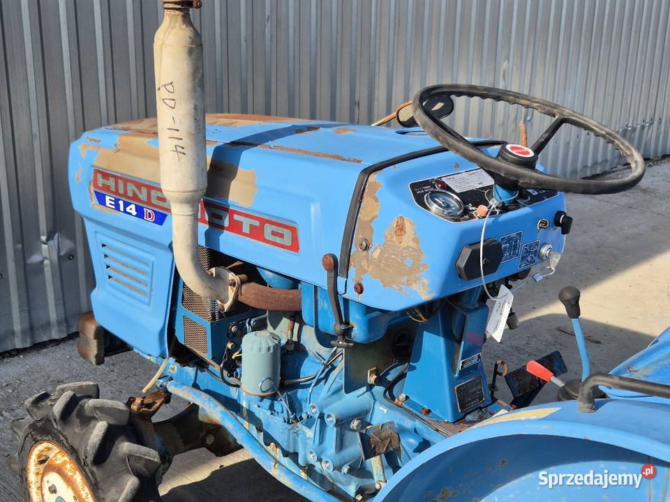 Traktorek traktor HINOMOTO E14D 14 44 Małuszyn sprzedam