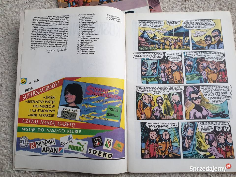 Kajtek i Koko w Kosmosie 3 albumy Janusz Christa