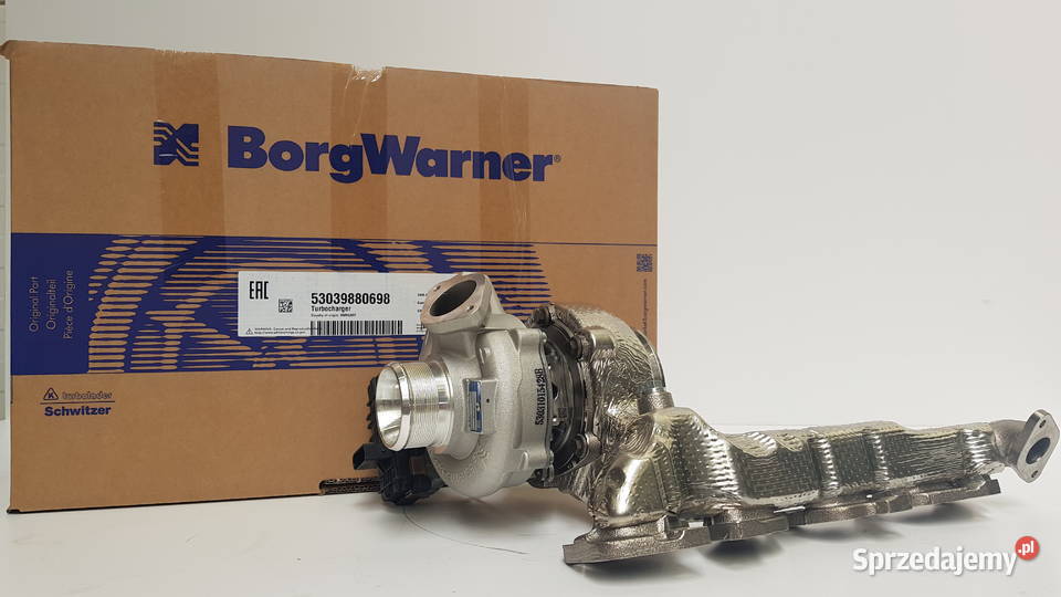 Turbosprężarka BorgWarner KKK 53039700775 Siedlce sprzedam