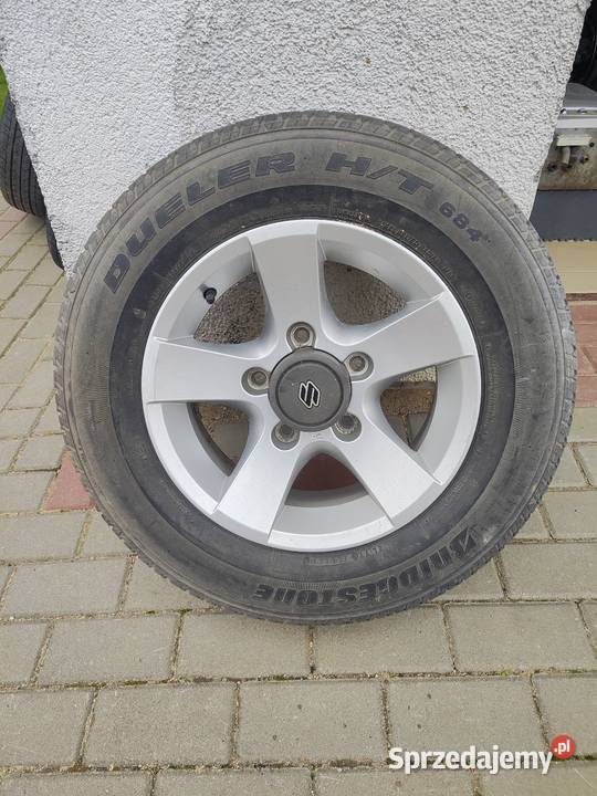 Alufelga 4x4 15 20570 R 15 z opona Bridgestone warmińsko-mazurskie Olsztyn sprzedam