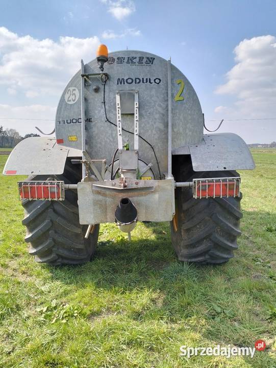 Beczkowóz wóz asenizacyjny JOSKIN Modulo 11000L Ostrów Wielkopolski