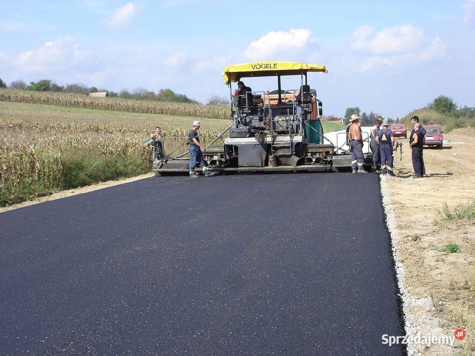 Usługi położenia masy asfaltowej bitumicznej dolnośląskie