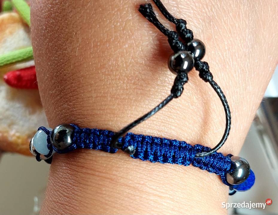 BRANSOLETKA ZNAK ZODIAKU WODNIK RYBY STAL Częstochowa