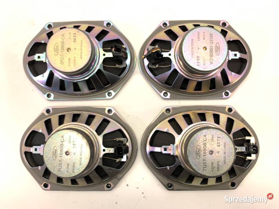 GŁOŚNIKI KOMPLET FORD MUSTANG V 8R3T18808CA Sprzęt audio fabryczny podkarpackie