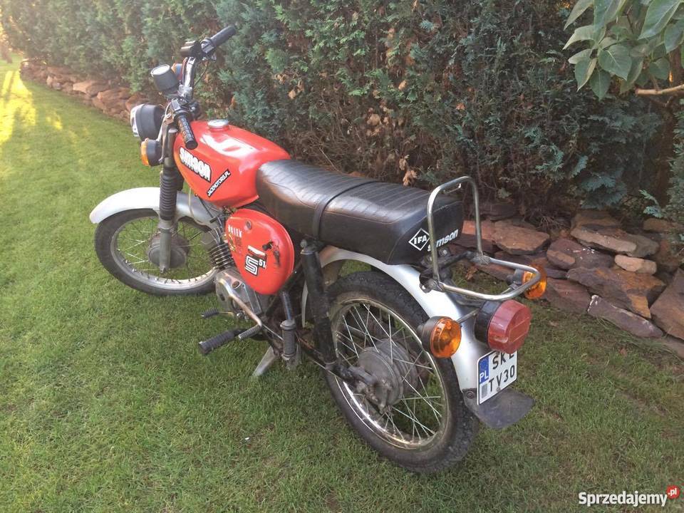 SIMSON S51 DO NEGO łańcuch Przystajń