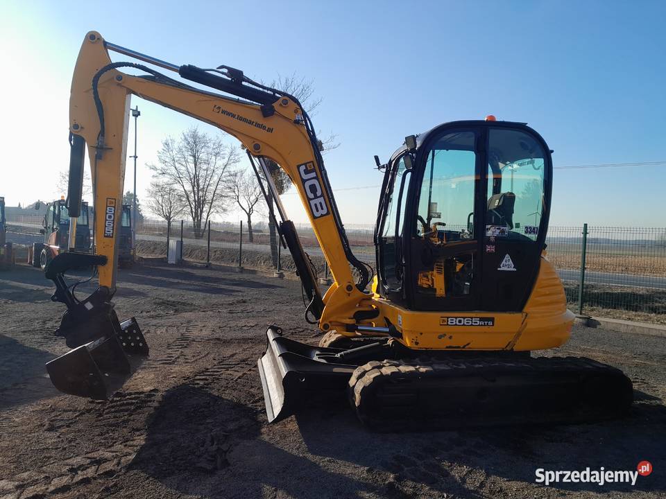 KOPARKA GĄSIENICOWA 6TON JCB 8065 65R1 wielkopolskie Krotoszyn sprzedam