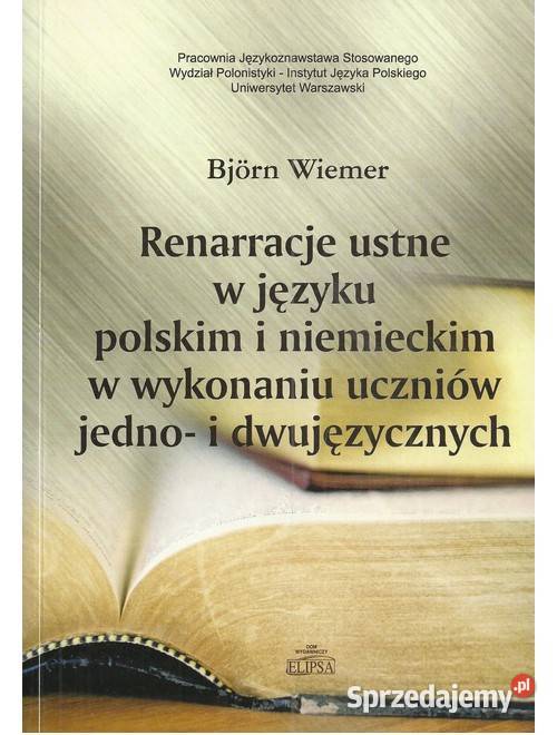 Renarracje ustne w języku polskim i niemieckim w Łódź