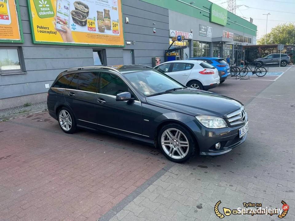 Mercedes W204 Pakiet AMG benzyna+LPG Klasa C lubelskie Lublin
