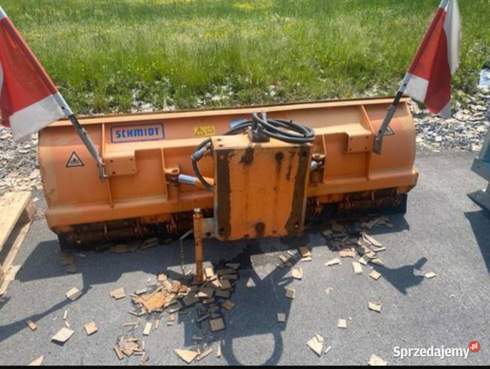 Pług do sniegu schmidt multicar Limanowa