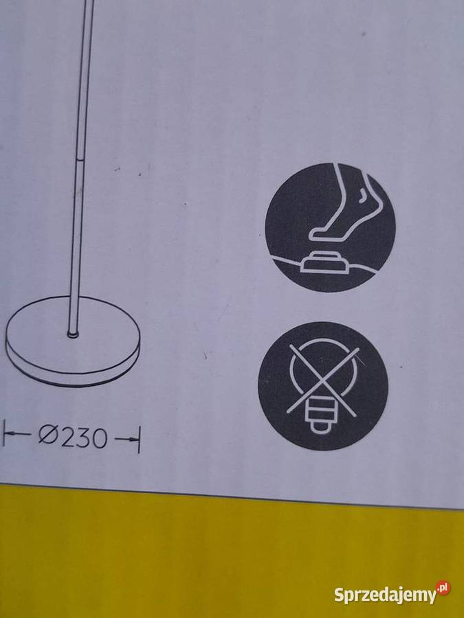 Lampa stojąca czarna Trio Diallo E27 nowa outlet Lampy podłogowe Dąbrowa Górnicza