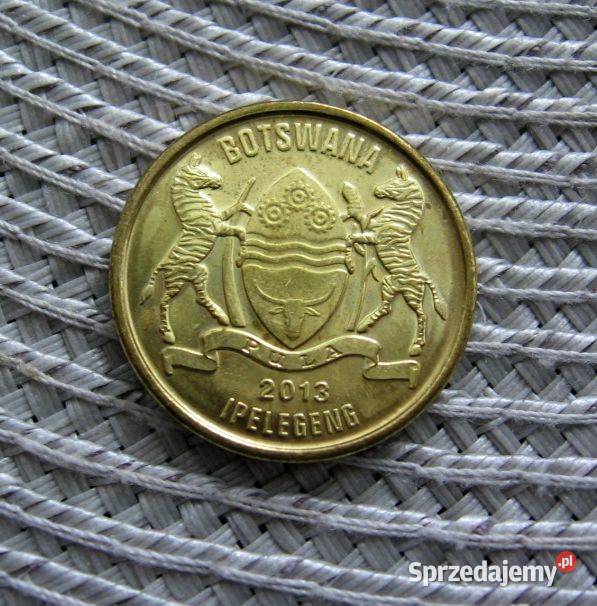 Botswana 1 Pula 2013r wielkopolskie Kalisz