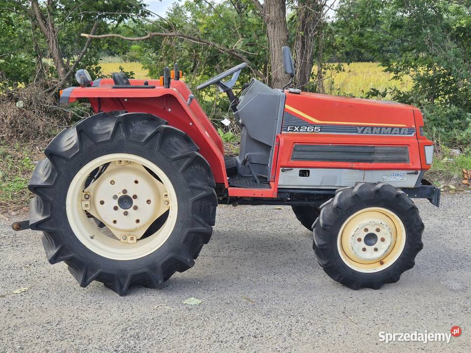 Traktorek traktor YANMAR FX265D 26 44 Ciągniki Małuszyn sprzedam
