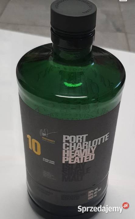 Pusta butelka whisky 1 L Dąbrowa Tarnowska