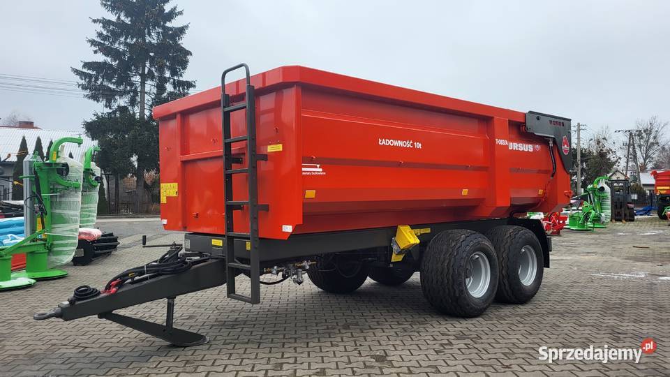 Przyczepa skorupowa tandem budowlana 10 TON Strzegowo