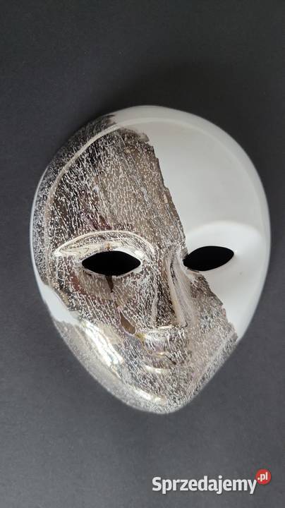 Obraz maska ceramiczna malowana ręcznie Sierakowice