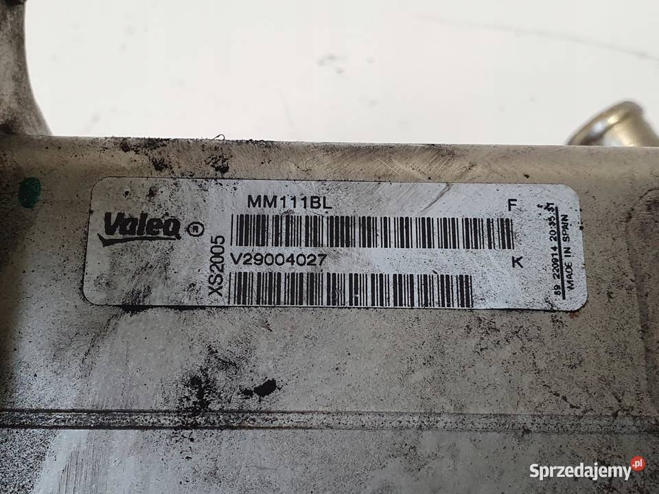 CHŁODNICA SPALIN Ford Galaxy II 20 TDCI egr