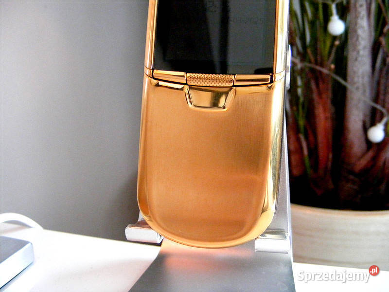 Telefon Nokia 8800 Gold 24k ochrona rozmów łódzkie