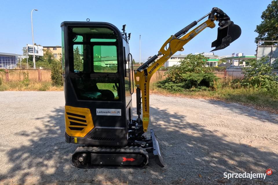 MINIKOPARKA Berger Kraus BK950KSR kabina Silnik Zielona Góra