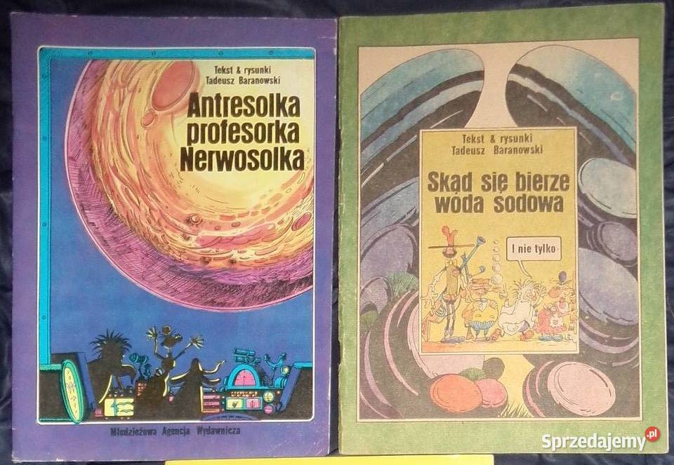 8x komiksy Tadeusz Baranowski lata 80 miękka Rzeszów
