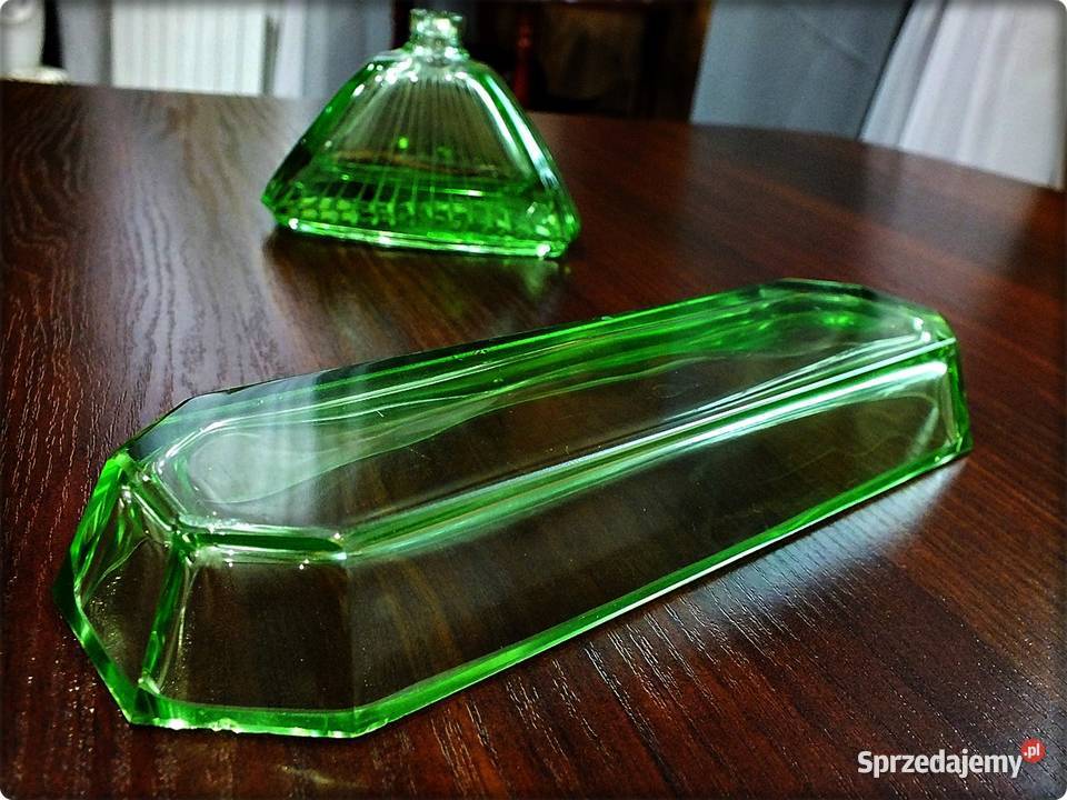 Zestaw toaletowy Laustizer Glass Rina z 1969 lubuskie