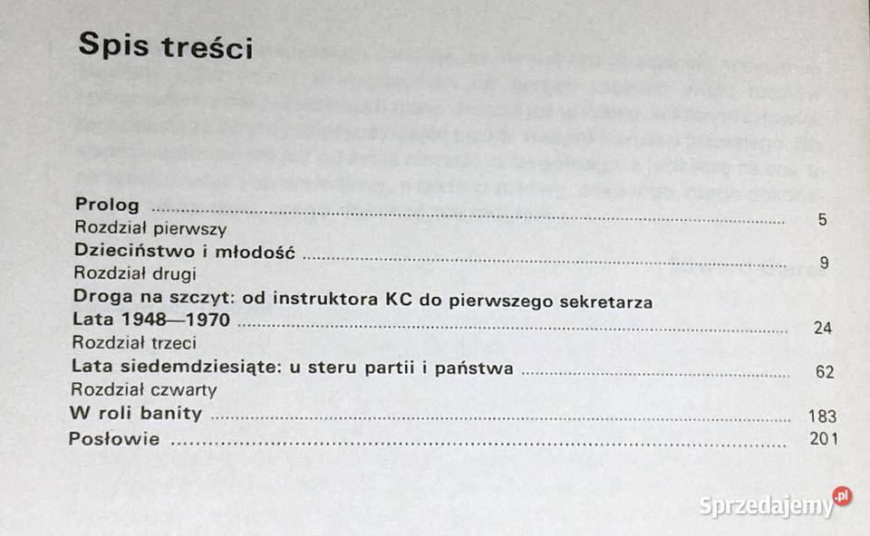 Edward Gierek Przerwana dekada Janusz Rolicki Chełm