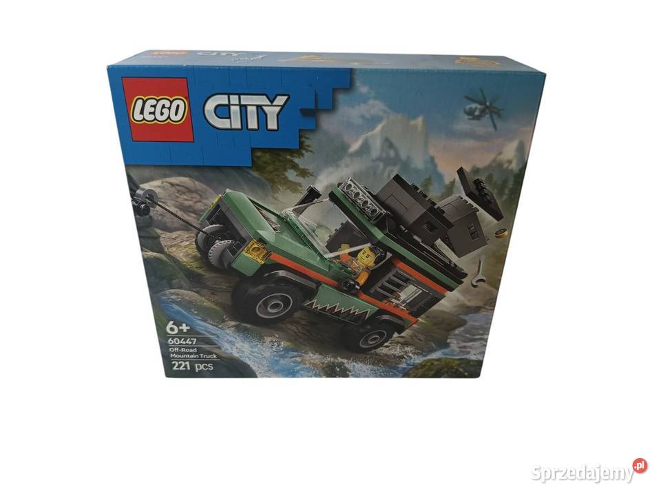LEGO City Górska ciężarówka terenowa 4x4 śląskie Katowice