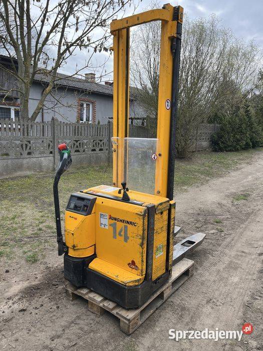 Wózek elektryczny Jungheinrich EJC 16 udźwig Multiszlifierki