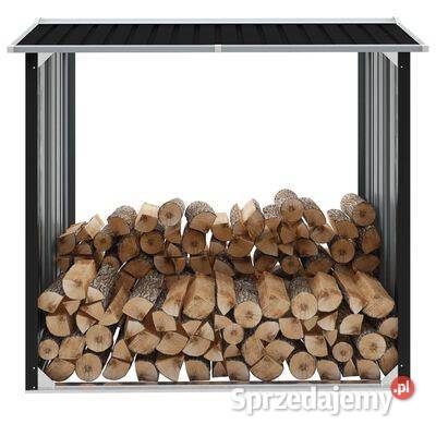 vidaXL Wiata na drewno stal galwanizowana Dom i Ogród Warszawa