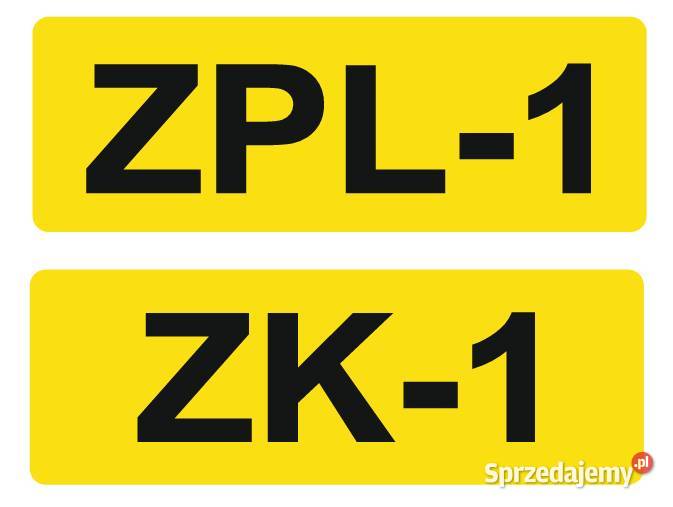 Naklejki ZPL1 ZK1 Kamionna sprzedam