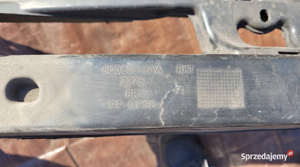 VW POLO 9N PAS PRZEDNI WZMOCNIENIE CZOŁOWE Ruda Śląska