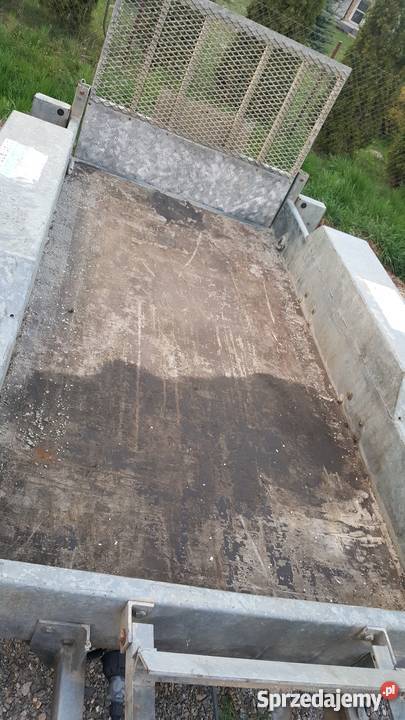 Przyczepa Indespension 27t angielska b solidna f