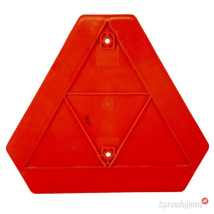 Trójkąt ostrzegawczy do traktora 240 x 240 mm Tajęcina sprzedam