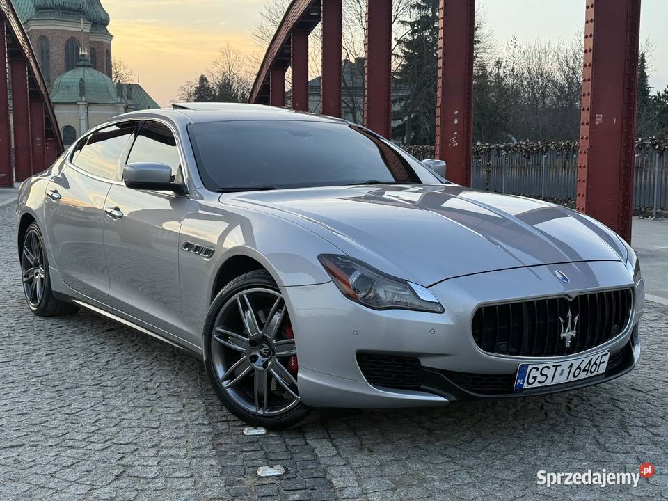 Maserati Quattroporte4x4 Xenon 30 BenzynaSkóry Poznań