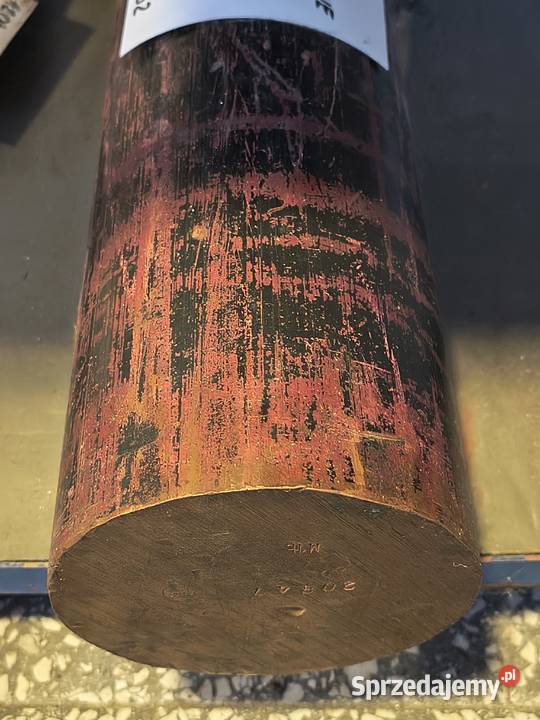 Wałek miedziany pręt miedź fi 120 52 Szczucin