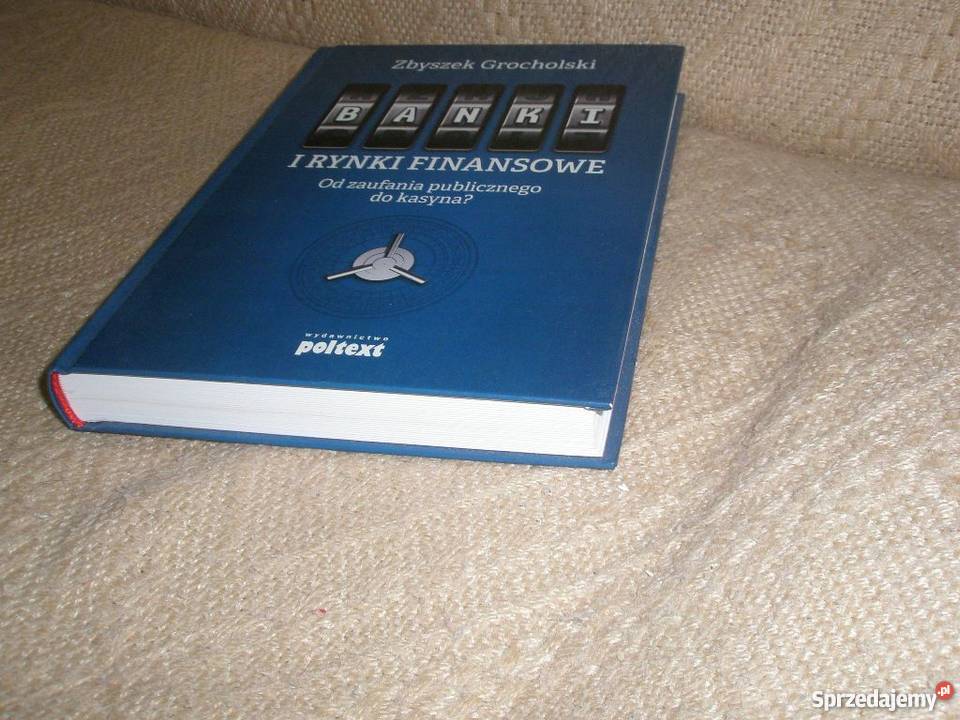 Banki i rynki finansowe Zb Grocholski Ostrołęka