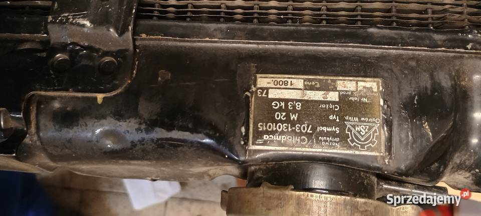 Chłodnica żuk warszawa górnozaworowa