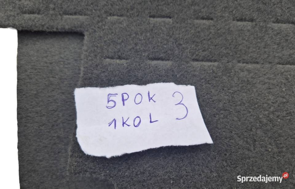 WYKŁADZINA DYWAN BAGAŻNIKA SEAT ALTEA 5P0863463K świętokrzyskie Działoszyce sprzedam
