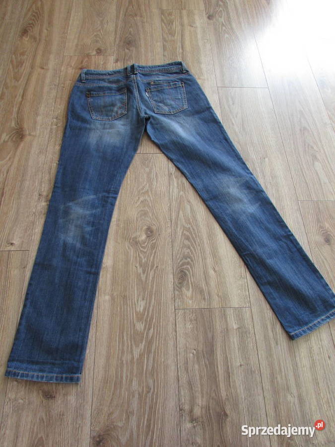 jenasy DENIM 40 L proste Spodnie Spodnie Kraków